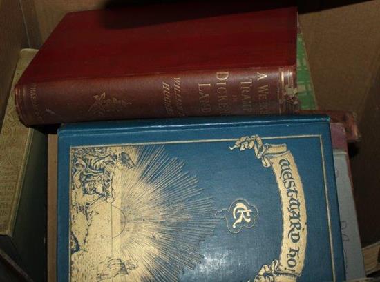 3 boxes of children and other illustrated books